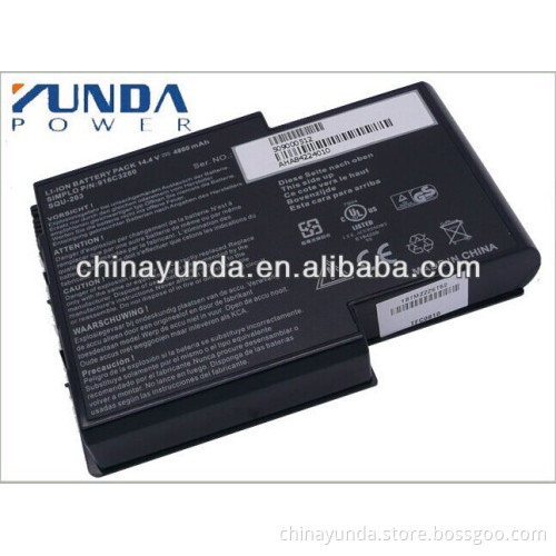 8 cells Brand New Black laptop battery for Gateway SQU-203 Fits M305 M405 6500791 6500793 6500799 /14.8v 4800mah